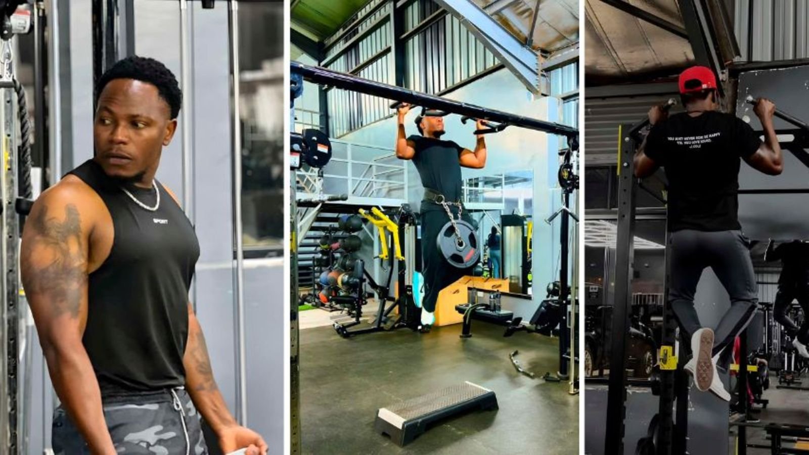 The tailor who treats his physique as a marketing tool