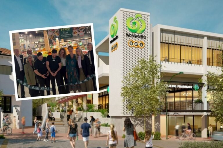 Woolworths opens $90m shopping centre at Captain Stirling Hotel site
