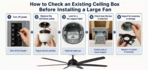 Can You Install a Large Ceiling Fan on a Drop or False Ceiling?