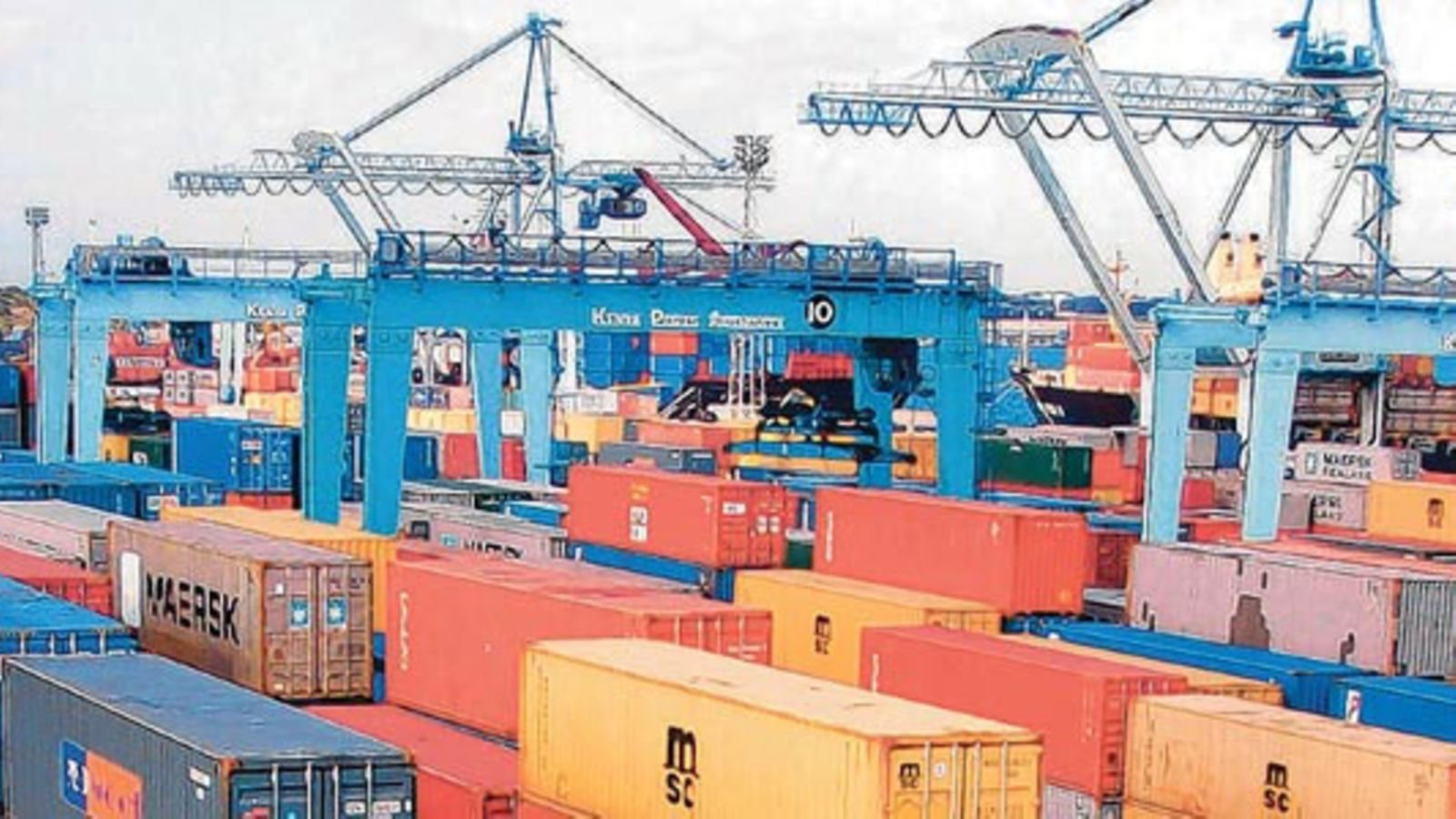 Oil drilling rig lands at Mombasa